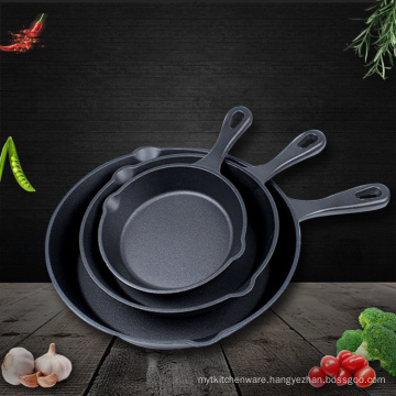 Pre-seasoned Cookware Set Non-stick Round Best Cast Iron Skillet Frying Pan